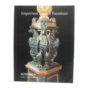 Sothebys Auction Catalog English Furniture London 1996 LN 417